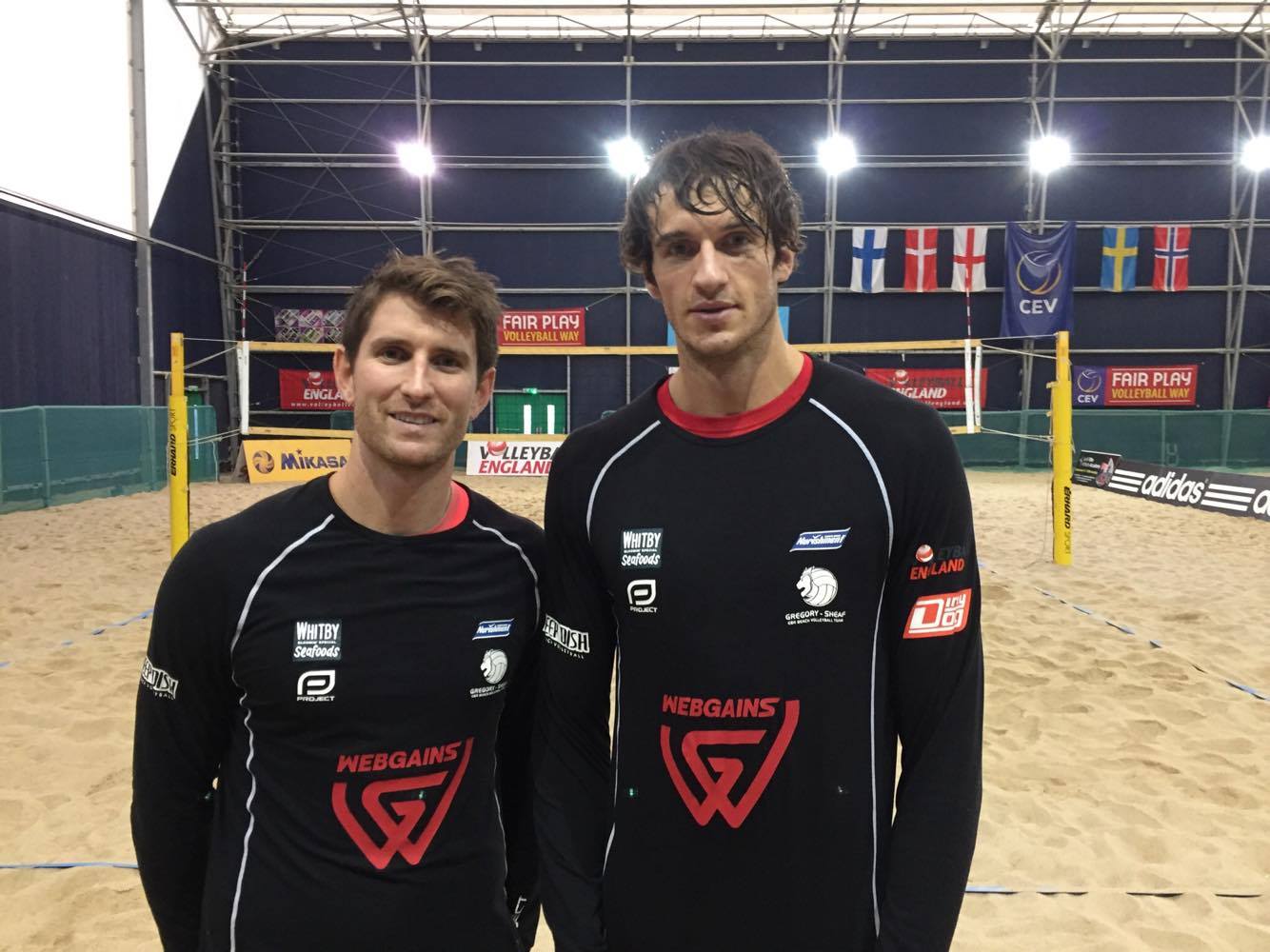 SUPPORTING BEACH VOLLEYBALL TEAM GB