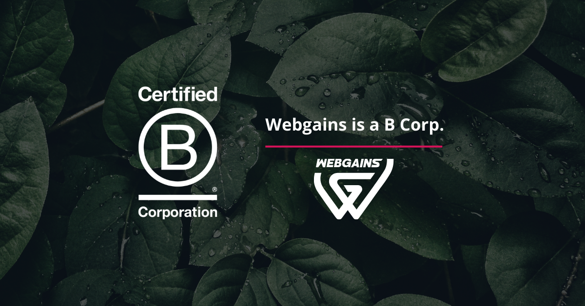Webgains becomes world’s first B Corp affiliate network
