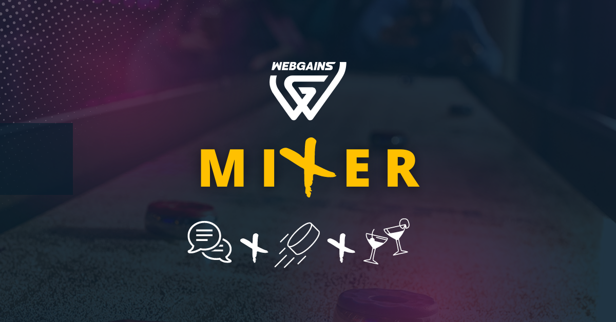 Webgains Manchester Mixer Announced for 6/3/24