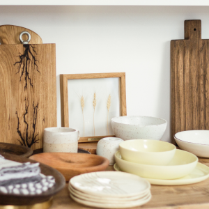 a selection of homewares